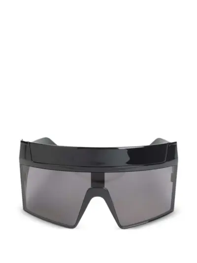 Rick Owens DRKSHDW shield-frame sunglasses - Black