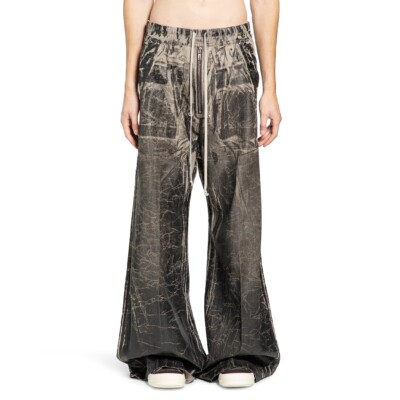 Rick Owens Geth Belas Distressed Cotton Pants