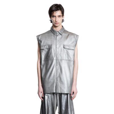 Rick Owens Hollywood Jumbo Sleeveless Outershirt