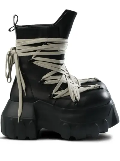 Rick Owens Hollywood Mega Trator boots - Black