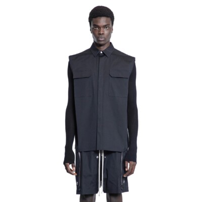 Rick Owens Hollywood Sleeveless Jumbo Shirt