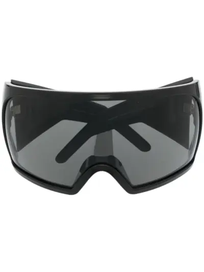 Rick Owens Kriester oversize-frame sunglasses - Black
