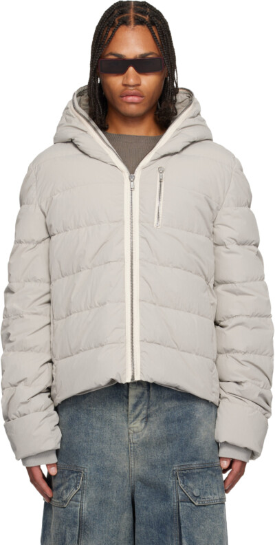 Rick Owens Off-White Concordians Quilted Down Jacket