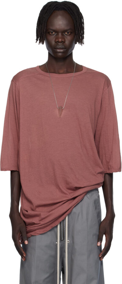 Rick Owens Pink Concordians Jumbo T-shirt