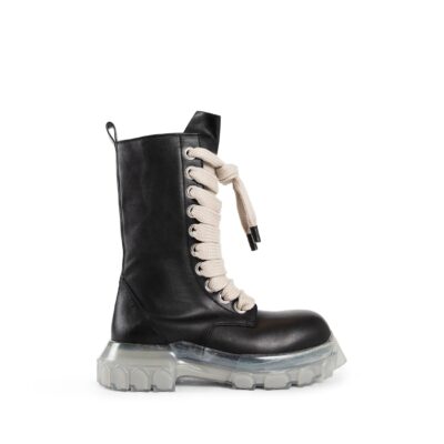 Rick Owens Porterville Jumbo Lace Army Tractor Boots