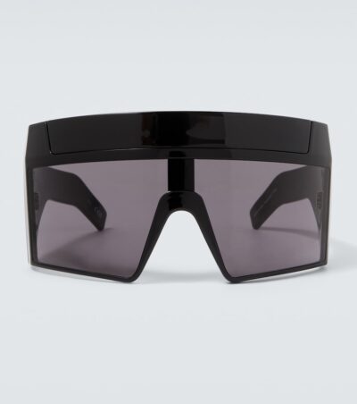Rick Owens Rev Shiny shield sunglasses