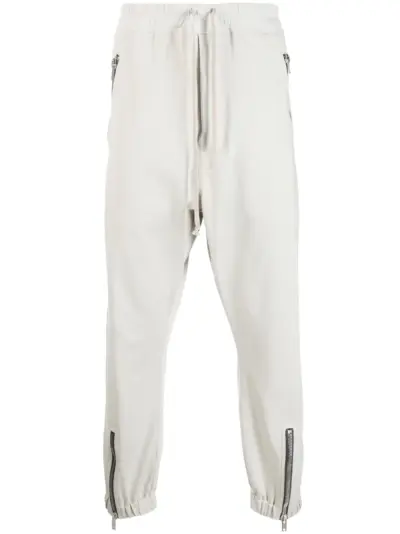 Rick Owens drawstring-fastening waist trousers - Neutrals