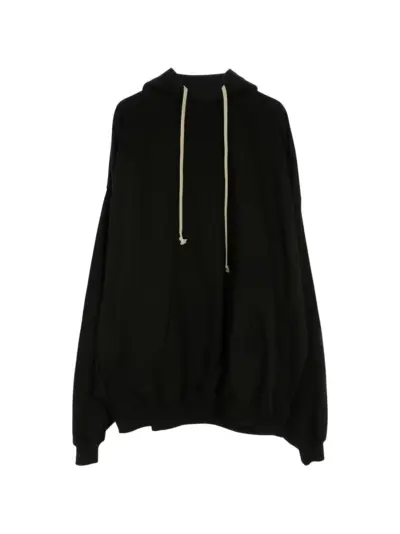 Rick Owens long-sleeve hoodie - Black