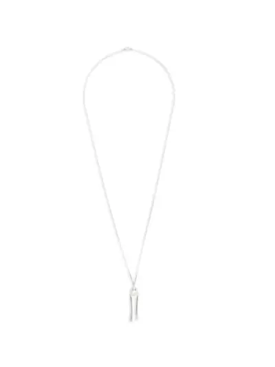 Rick Owens pendant necklace - Silver