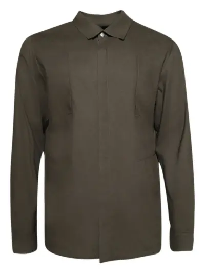 Rick Owens pocket-strap shirt - Brown