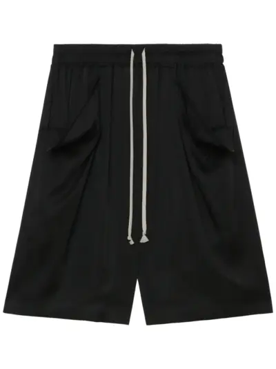 Rick Owens wide-leg shorts - Black
