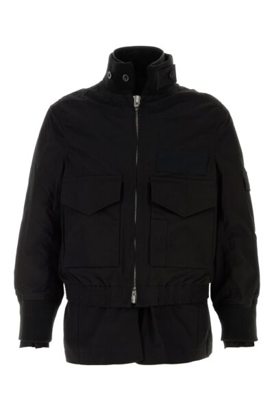 Sacai Crop Zip Jacket With Shirt