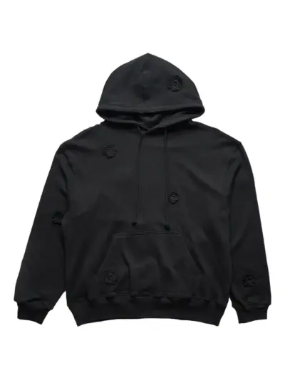 Song For The Mute Daisy gym hoodie - Black