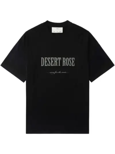 Song For The Mute Desert Rose T-shirt - Black