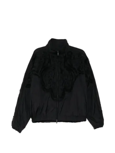 Taakk floral-embroidered jacket - Black