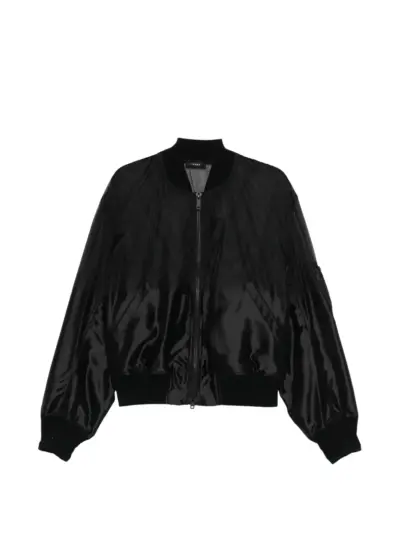 Taakk piping zip jacket - Black
