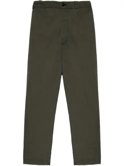 The Elder Statesman straight-leg trousers - Green