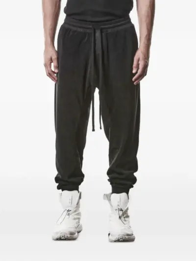 Thom Krom drawstring pockets track pants - Grey