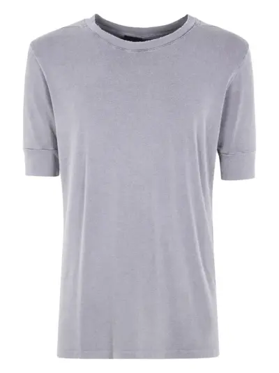 Thom Krom short-sleeve cotton T-shirt - Grey