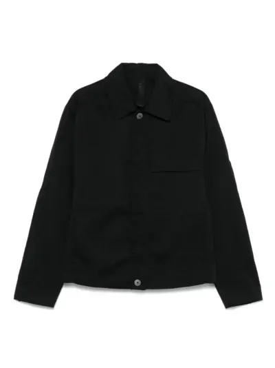 Transit buttoned shirt jacket - Black