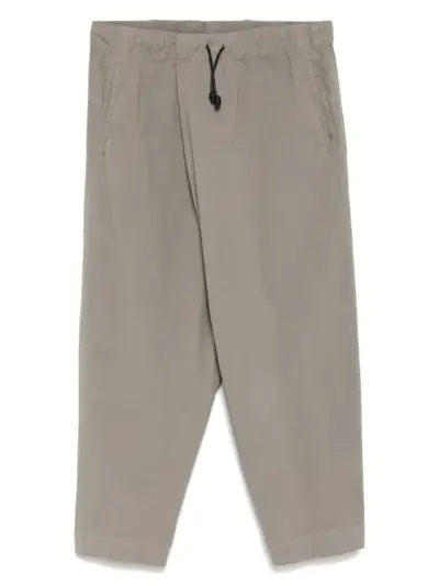 Transit drawstring tapered trousers - Grey