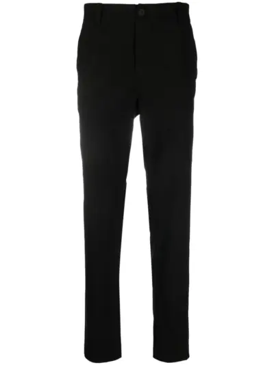Transit high-waisted straight-leg trousers - Black