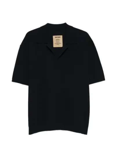 Uma Wang knitted T-shirt - Blue