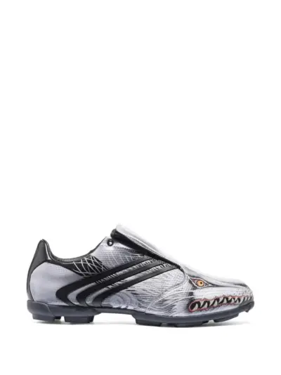 Y-3 eagle-print sneakers - Grey