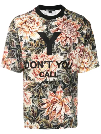 Y-3 printed T-shirt - Black