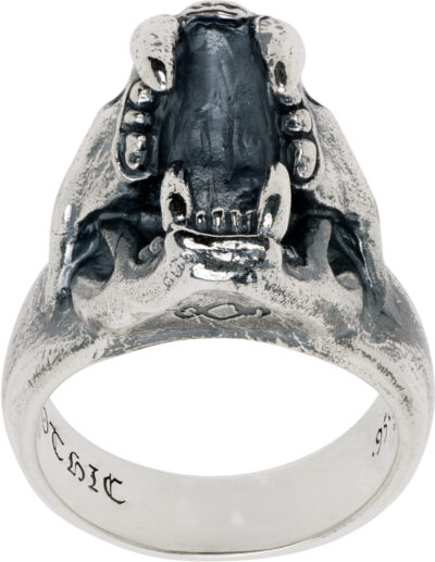 YOHJI YAMAMOTO Puma Skull Ring