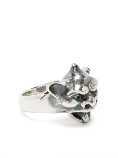 Yohji Yamamoto Gargoyle silver ring