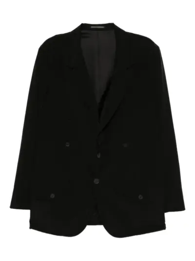 Yohji Yamamoto Ta tuxedo blazer - Black