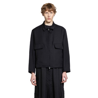 Yohji Yamamoto YOHJI YAMAMOTO MAN BLACK BLAZERS