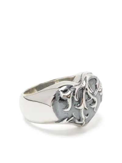 Yohji Yamamoto heart ring - Silver