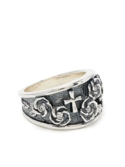 Yohji Yamamoto rose ring - Silver