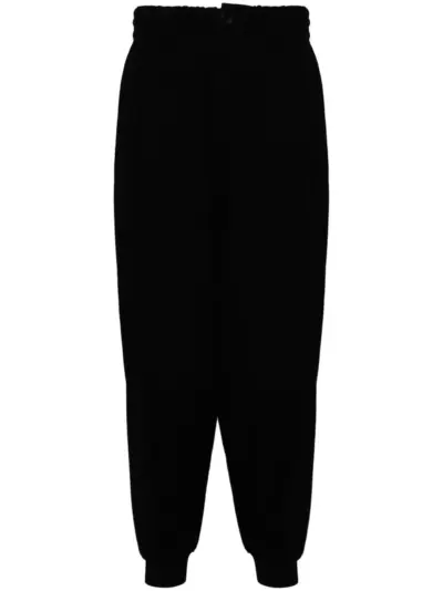 Yohji Yamamoto slash pockets trousers - Black