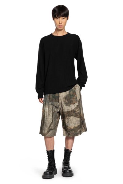 Ziggy Chen Small Statue Intarsia Sweater