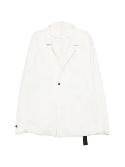 69 BY ISAAC SELLAM Armure button-up blazer - White