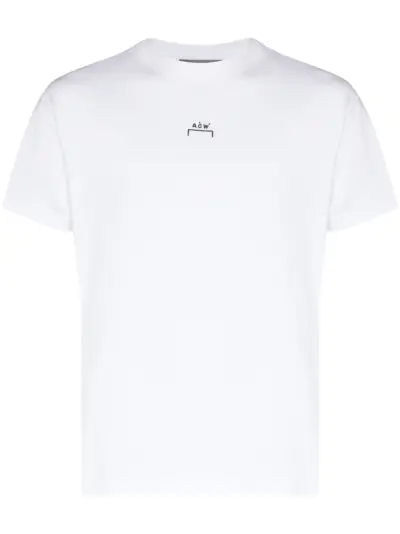 A-COLD-WALL* rear graphic-print T-shirt - White