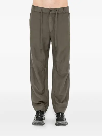 Andrea Ya'aqov drawstring trousers - Brown