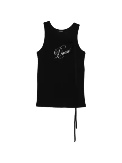 Ann Demeulemeester Seva tank top - Black