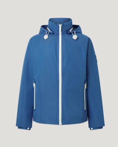 Belstaff Eiger Jacket Men's 3l Mountain Shell Marine Blue Size L