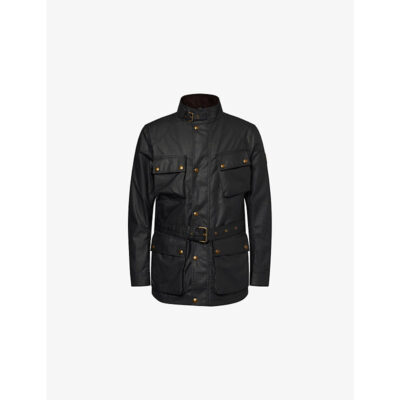 Belstaff Mens Belstaff Trialmaster Icon Waxed-Cotton Jacket