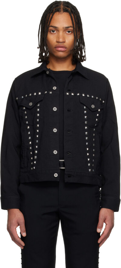 Black Comme des Garçons Black Studded Jacket