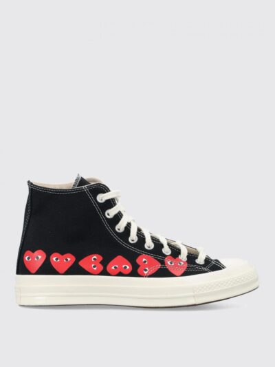 COMME DES GARÇONS PLAY X CONVERSE Sneakers Men color Black