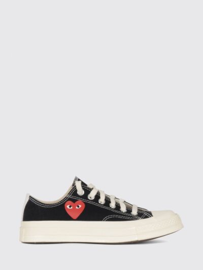 COMME DES GARÇONS PLAY X CONVERSE Sneakers Men color Black