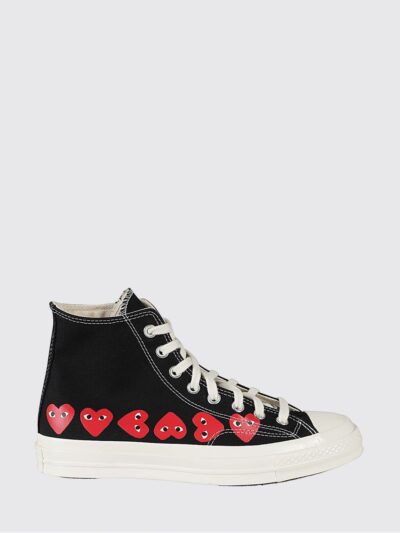 COMME DES GARÇONS PLAY X CONVERSE Sneakers Men color Black