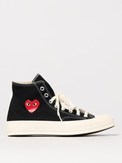 COMME DES GARÇONS PLAY X CONVERSE Sneakers Men color Black