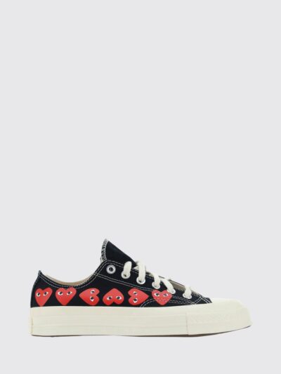 COMME DES GARÇONS PLAY X CONVERSE Sneakers Men color Black