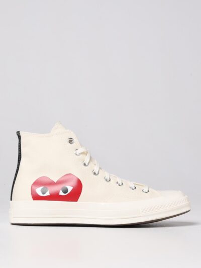 COMME DES GARÇONS PLAY X CONVERSE Sneakers Men color White